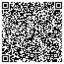 QR code with K Tailor contacts