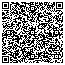 QR code with H & L Hair Design contacts