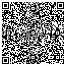 QR code with K & T Patterns contacts