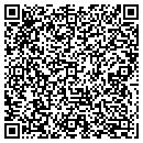 QR code with C & B Machining contacts