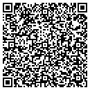 QR code with H F Bowman contacts