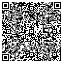 QR code with R & B Service contacts