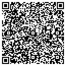 QR code with B & S Guns contacts