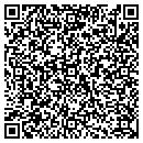 QR code with E R Auto Clinic contacts