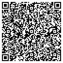QR code with P & R Assoc contacts