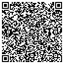 QR code with F&G Printing contacts