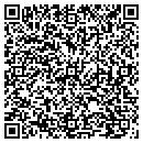 QR code with H & H Star Pottery contacts