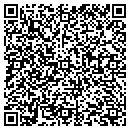 QR code with B B Bridal contacts