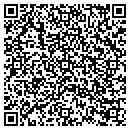 QR code with B & D Design contacts