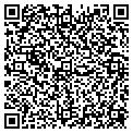 QR code with C E F contacts