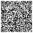 QR code with B & D Fabric Designs contacts