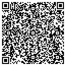 QR code with H E Keskeys contacts