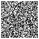 QR code with N The Web contacts