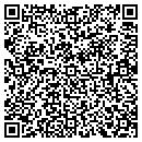 QR code with K W Vending contacts