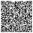 QR code with H D Root MD contacts
