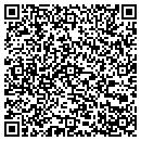QR code with P A V Services Inc contacts