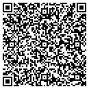 QR code with R Reinheimer contacts