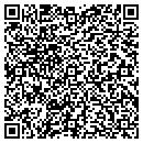 QR code with H & H Cleaning Service contacts