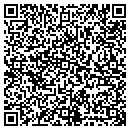 QR code with E & T Automotive contacts