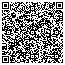 QR code with T B E C contacts