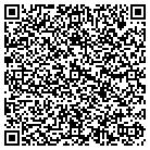 QR code with B & D Safe & Lock Service contacts