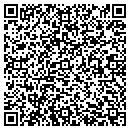 QR code with H & J Tire contacts