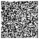 QR code with T & F Express contacts