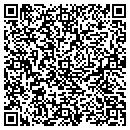 QR code with P&J Vending contacts