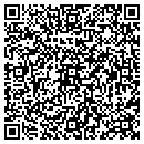 QR code with P & M Enterprises contacts