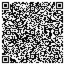QR code with E F Creative contacts