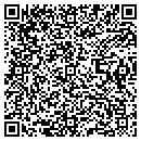 QR code with 3 Finethreads contacts