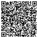 QR code with M R B C contacts