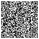 QR code with T L Printing contacts
