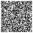 QR code with K J's Ceramics contacts