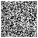 QR code with B & J's Hair Co contacts