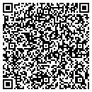 QR code with E & B Bbq contacts