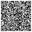 QR code with H & S Auto Sales contacts