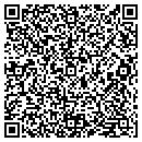 QR code with T H E Satellite contacts