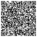 QR code with C J's Lawn contacts
