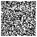 QR code with H E B Foods contacts