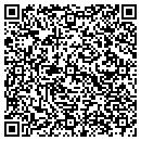 QR code with P KS Pet Grooming contacts