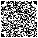 QR code with P & M Tool Center contacts