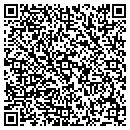 QR code with E B F Auto Inc contacts
