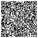 QR code with G & R Backhoe Service contacts