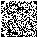 QR code with R & B Books contacts