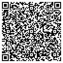 QR code with P & C Logging Inc contacts