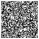 QR code with H and H Upholstery contacts