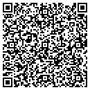 QR code with K T L M T V contacts