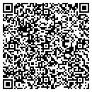QR code with P B S Labels & Forms contacts
