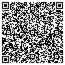 QR code with H D Storage contacts